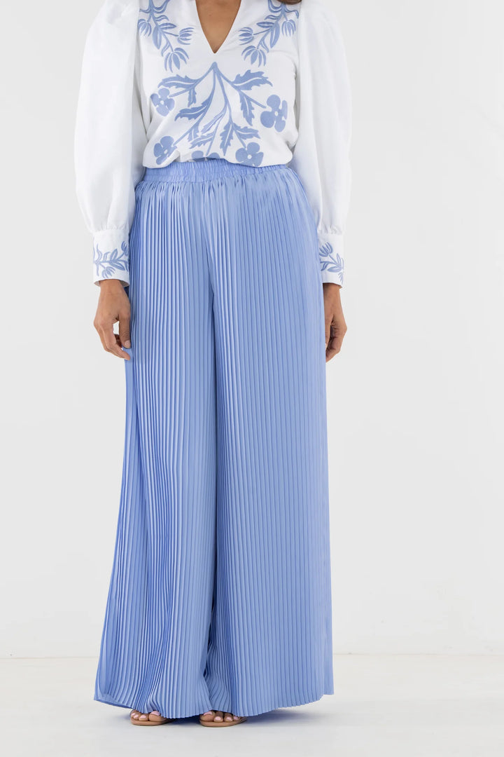 Pleated Pant (Grapemist)