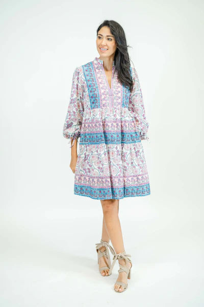 Santorini Dress (Geranium)