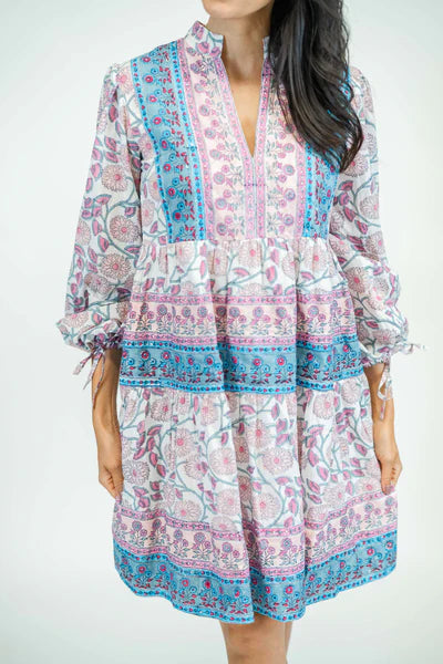 Santorini Dress (Geranium)