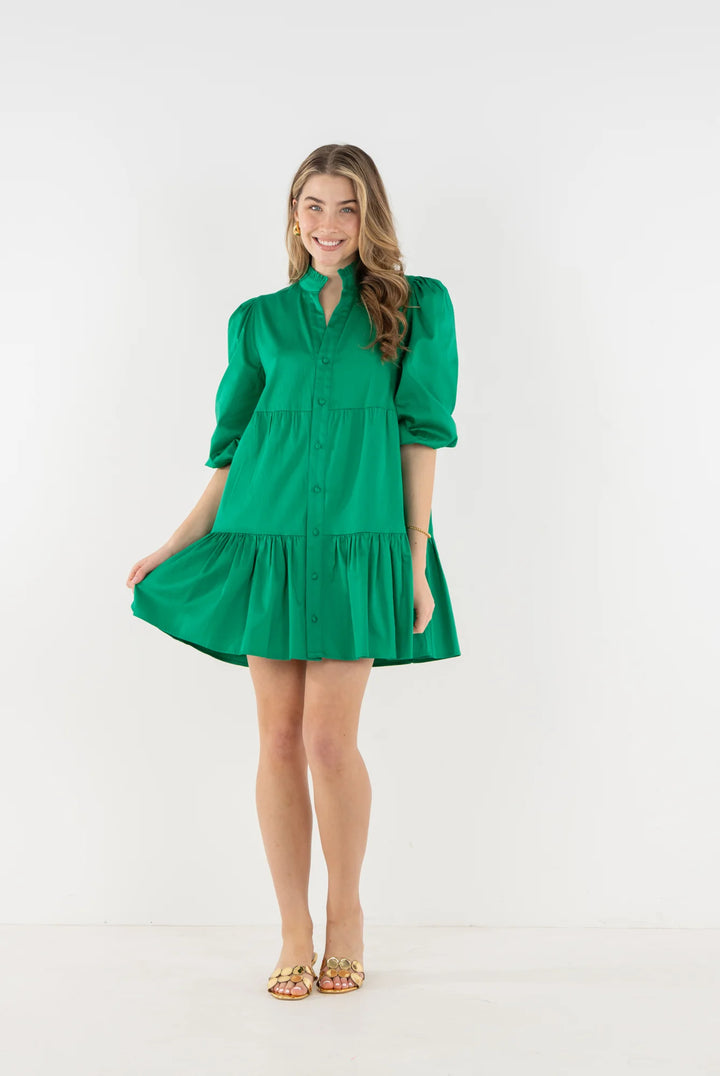 Sadie Dress (Jellybean Cotton Poplin)