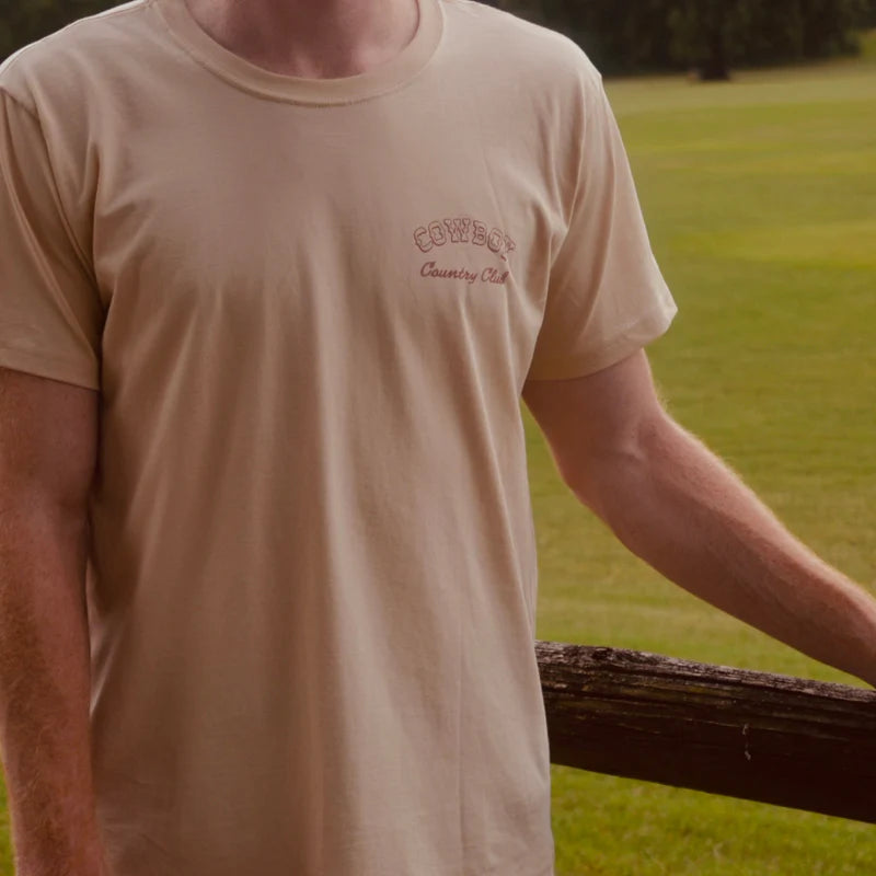 Horse &amp; Sun Graphic T-Shirt (Brown)