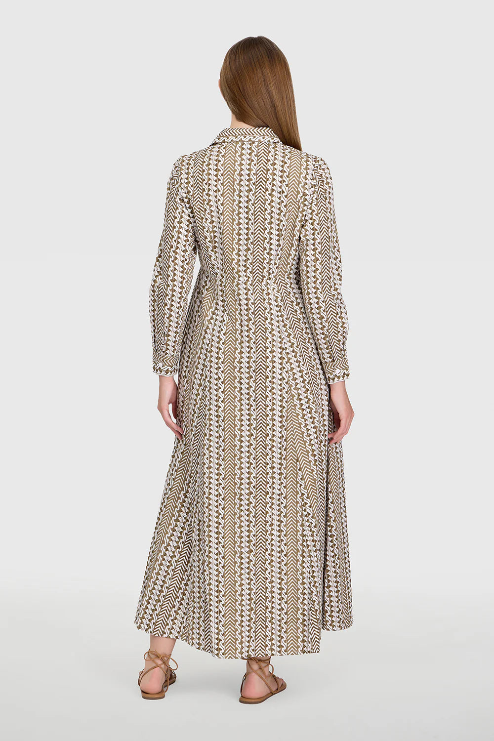 Classic Shirt Dress (Driftwood)