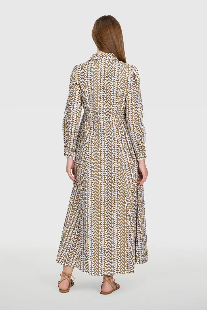 Classic Shirt Dress (Driftwood)