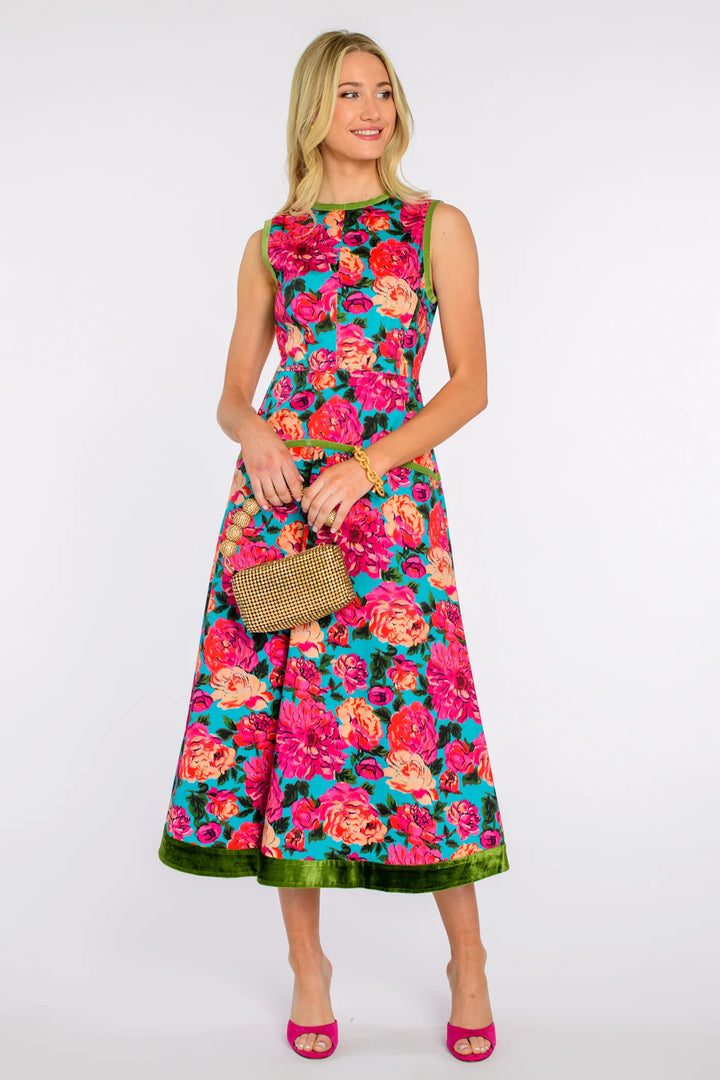 Claire Dress (Vintage Roses)