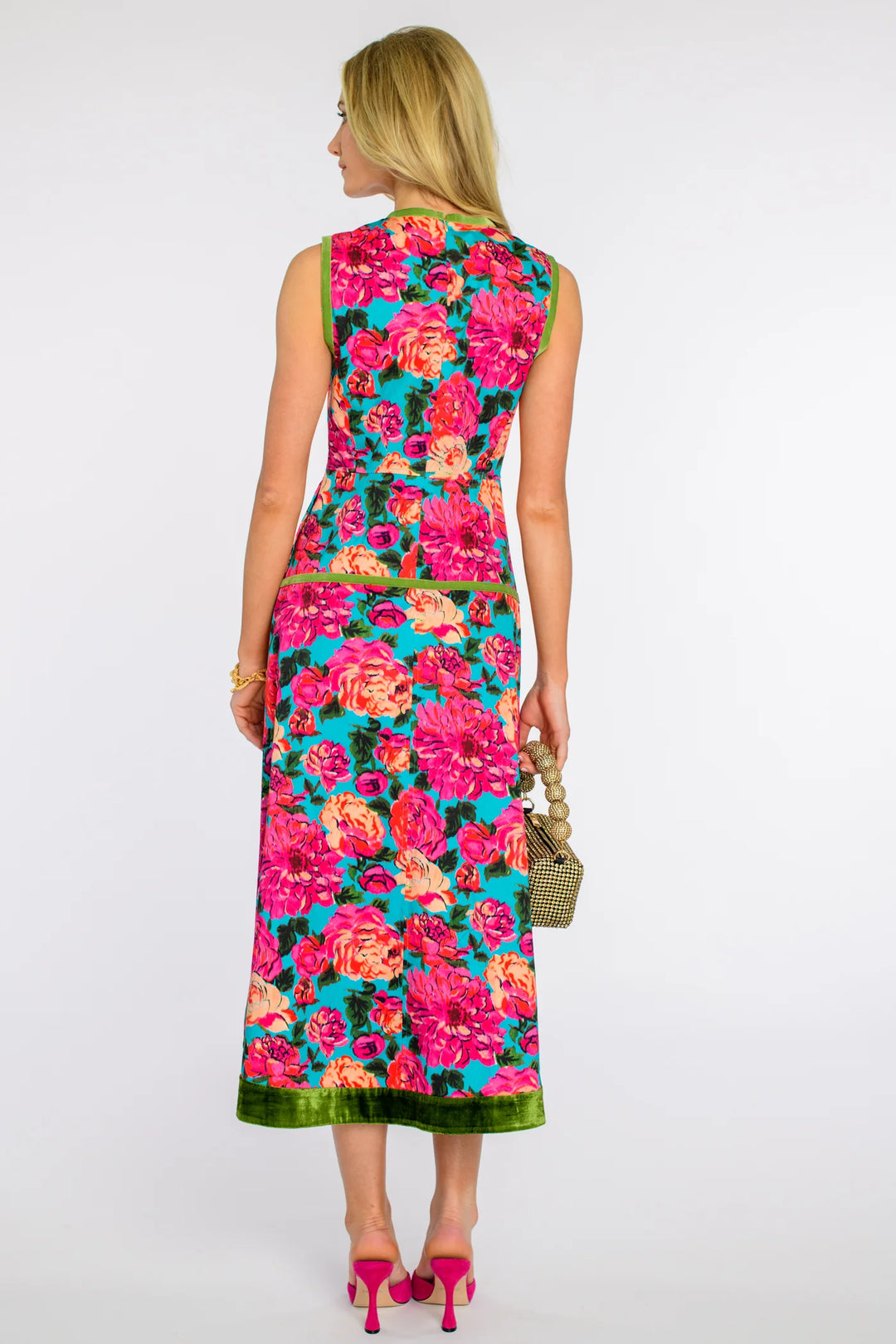 Claire Dress (Vintage Roses)