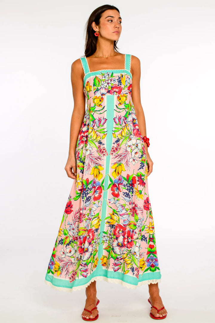 Annalisa Dress (Vintage Scarf)