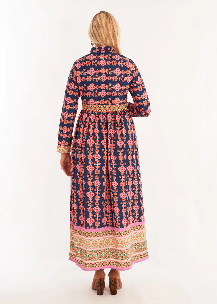 Lane Dress (Serendipity Blue Multi)