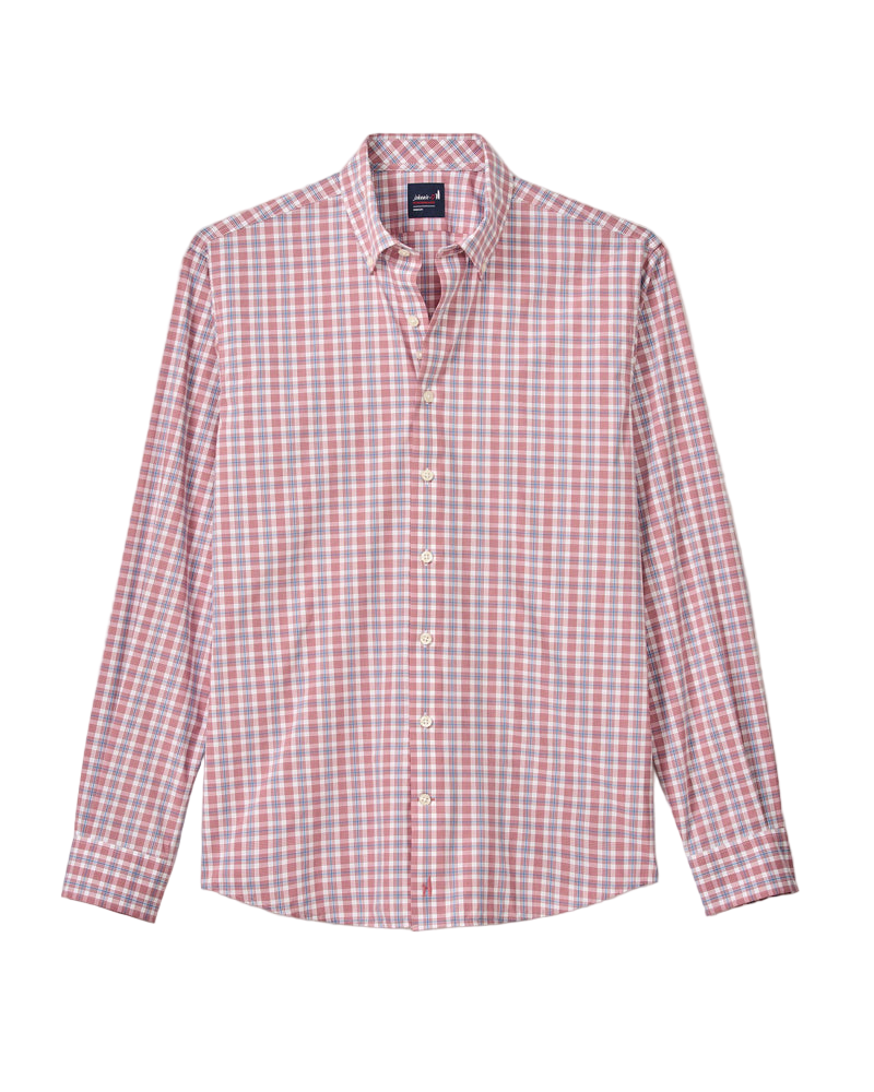 Brantley Button Up (Malibu Red)