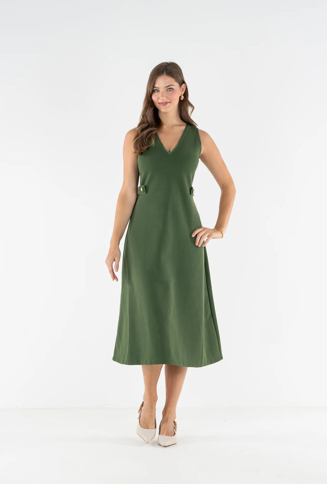 Cleo Dress (Black Forest)