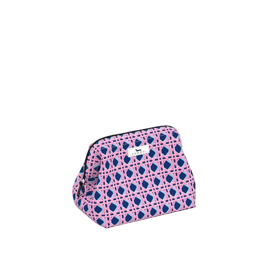 Little Mouth Makeup Bag (Wisteria Cane)