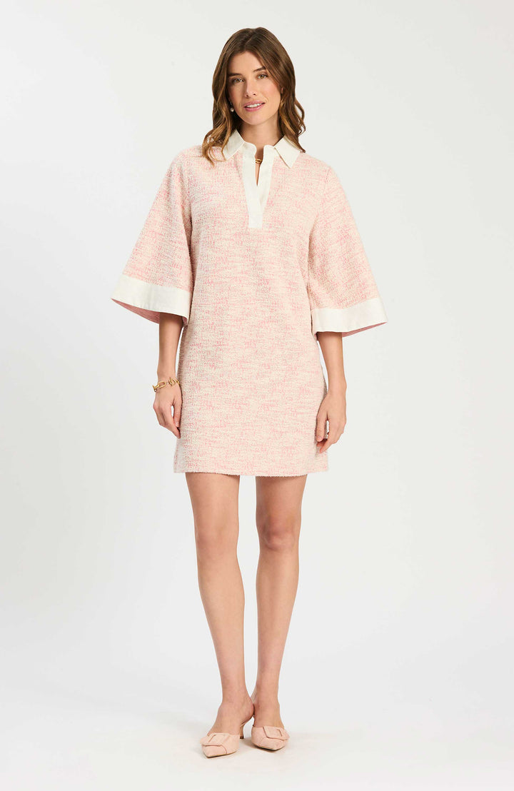 Kristen Knit Boucle (Shell Pink)