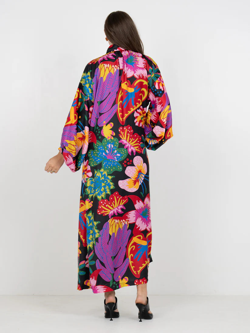 Fiona Dress (Midnight Garden)