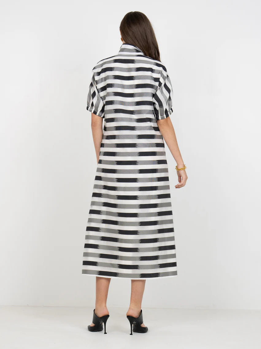 Poppy Maxi (Truffle Stripe)