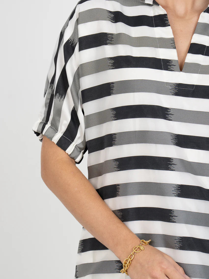 Poppy Maxi (Truffle Stripe)