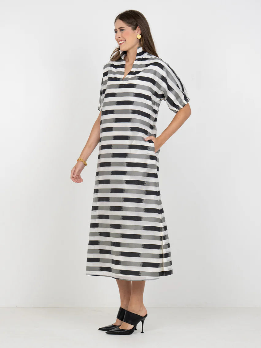 Poppy Maxi (Truffle Stripe)