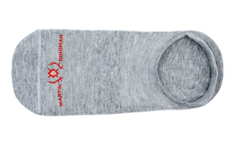 No Show Sneaker Sock (Heather Grey)