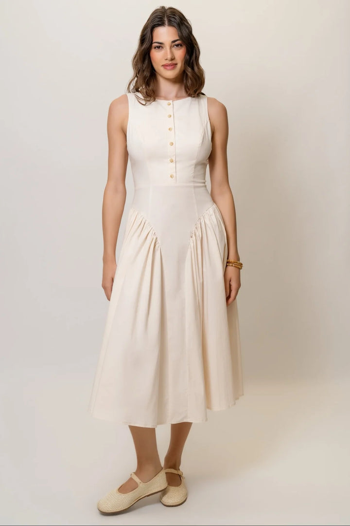 April Dress (Ivory)
