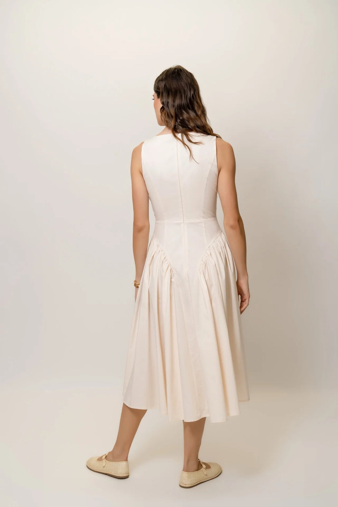 April Dress (Ivory)