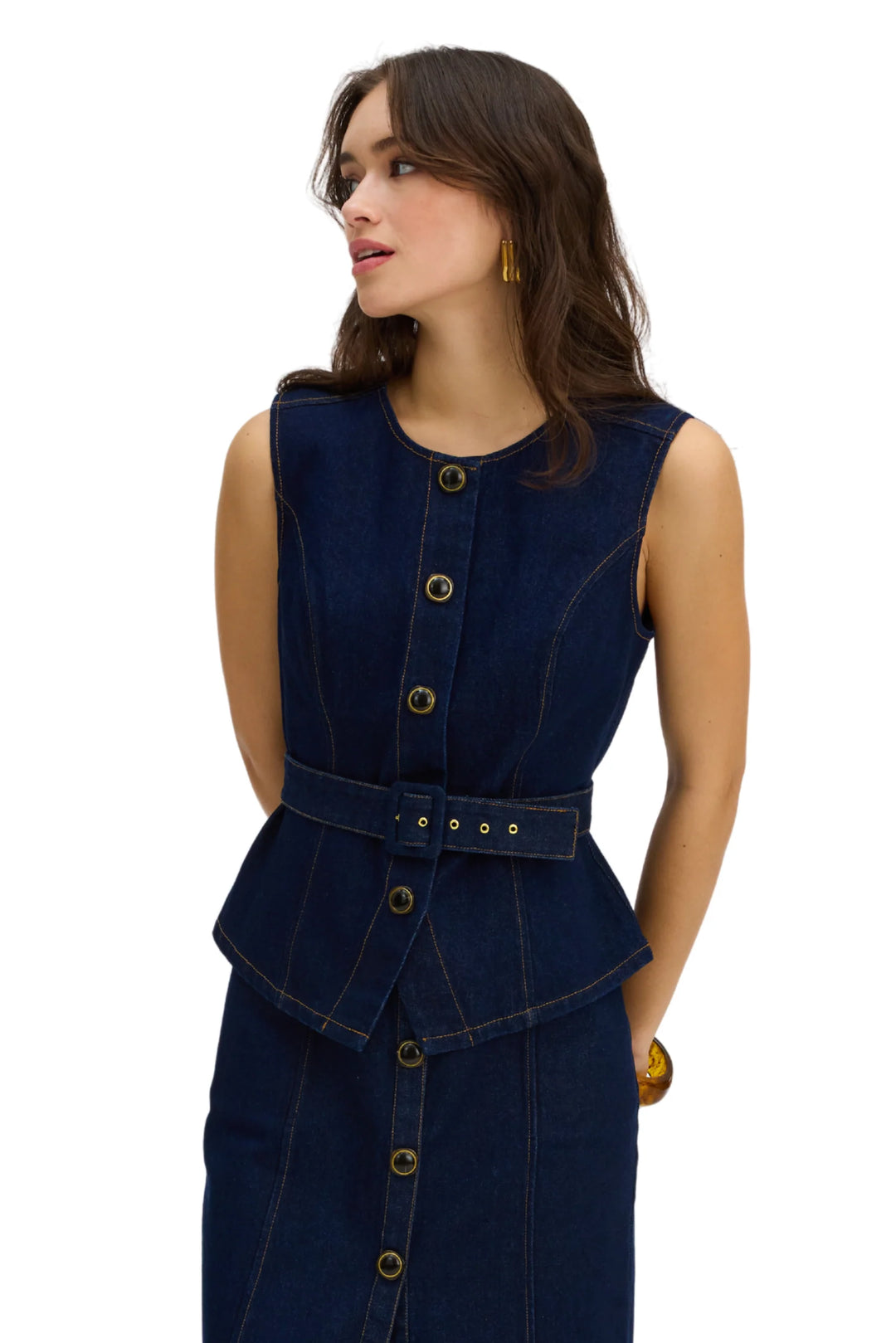 Jesse Vest (Indigo)