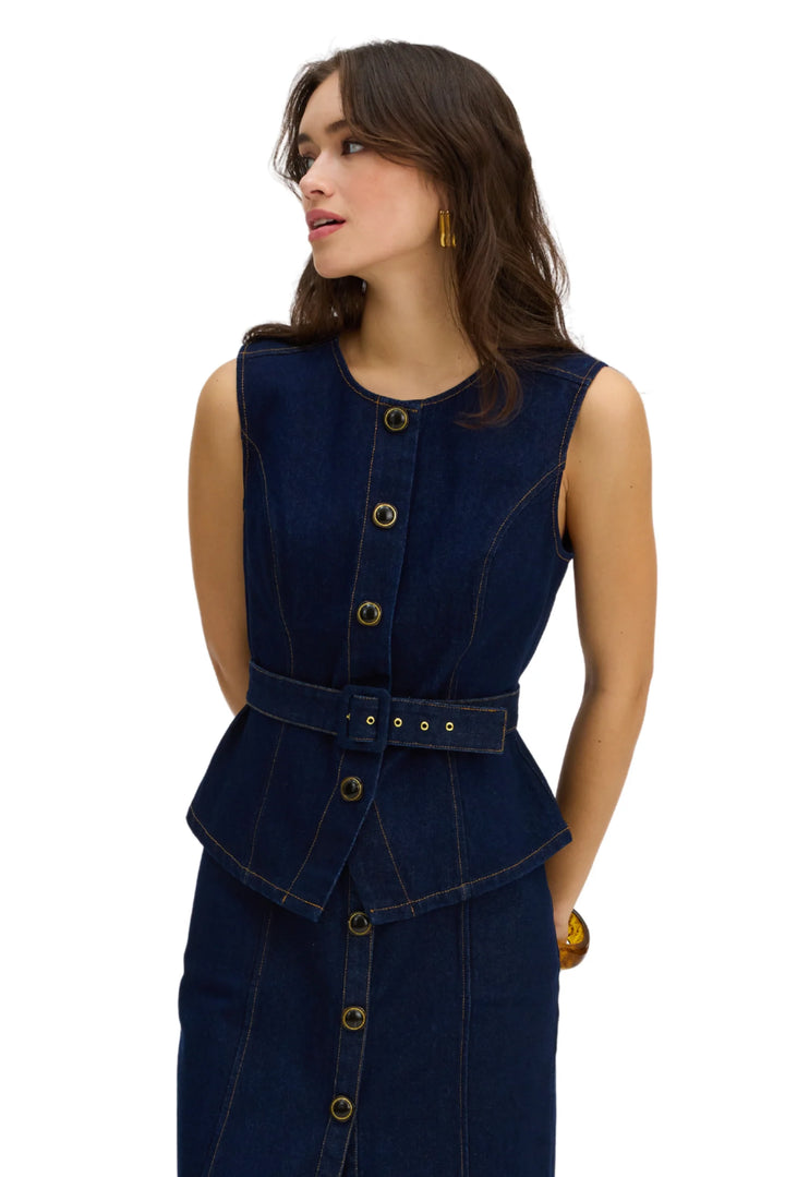Jesse Vest (Indigo)