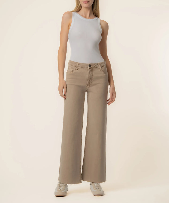 Meg High Rise Wide Leg (Chai)