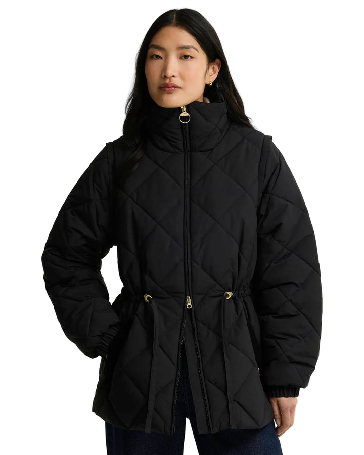 Tanfield Puffer Jacket (Black/Ancient)