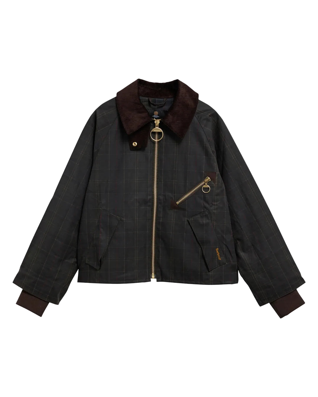 Arlene Checked Wax Jacket (Classic/Shadow Classic)