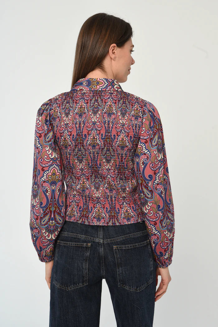 Sohan Top (Painted Lady Print)