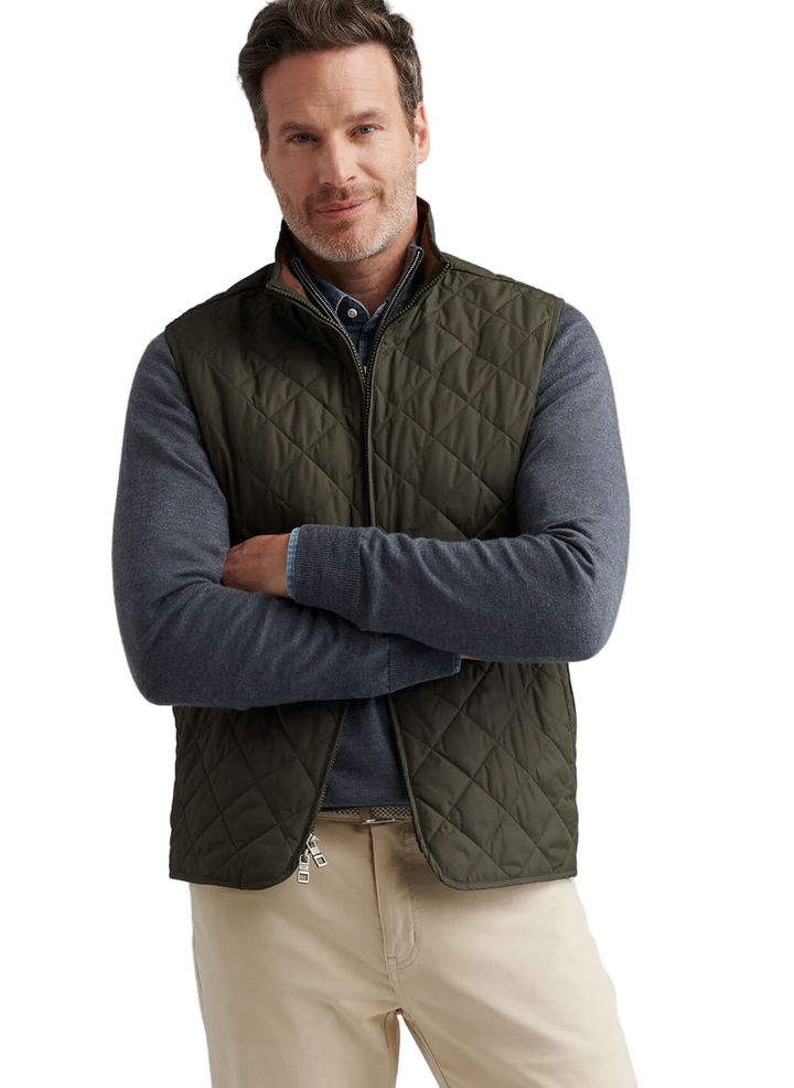 Essex Vest (Dark Olive)