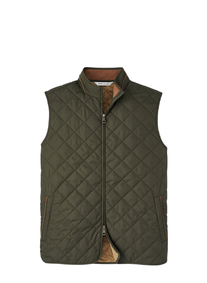 Essex Vest (Dark Olive)