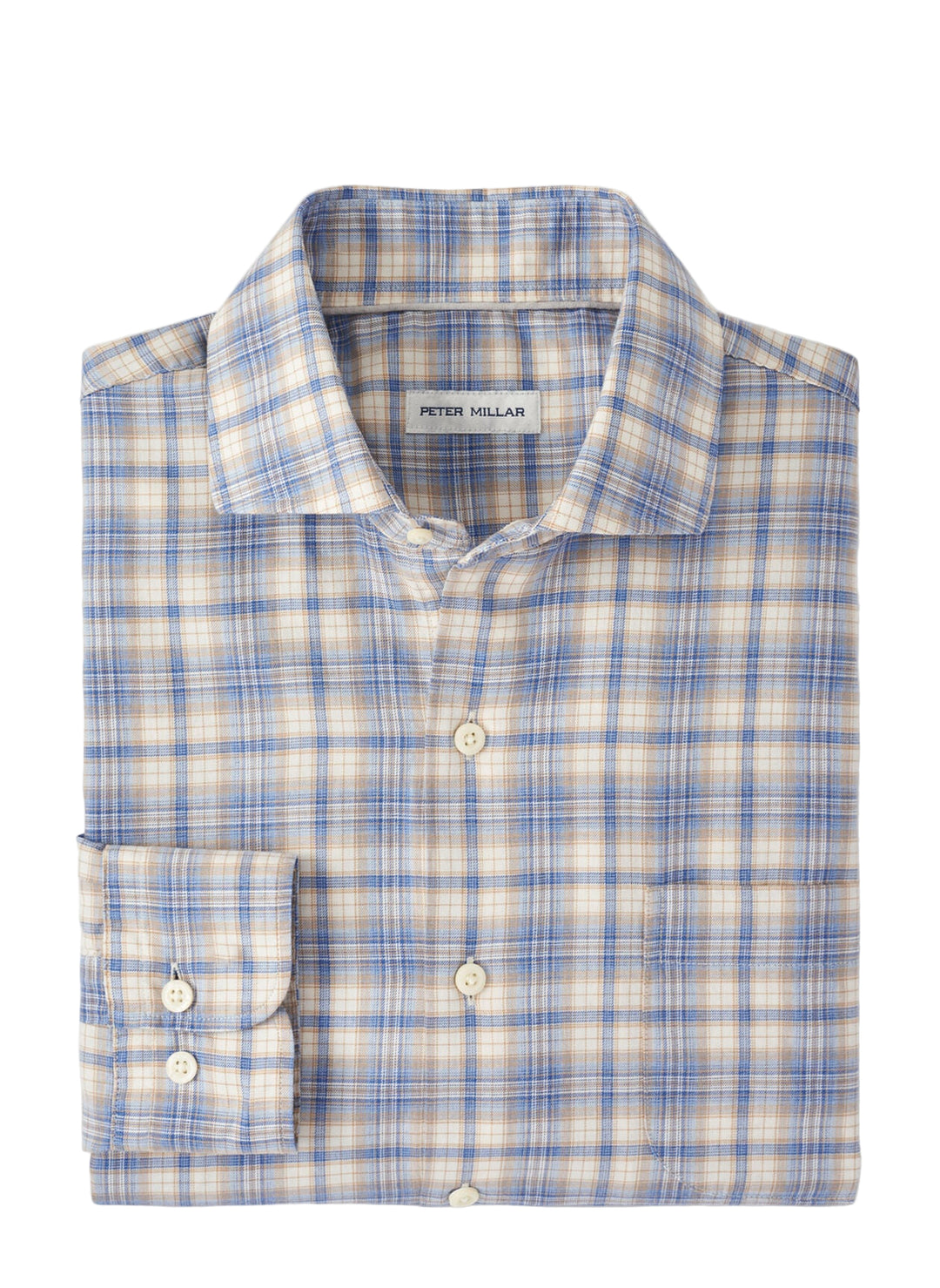 Wallen Cotton Sport Shirt (Cape Blue)