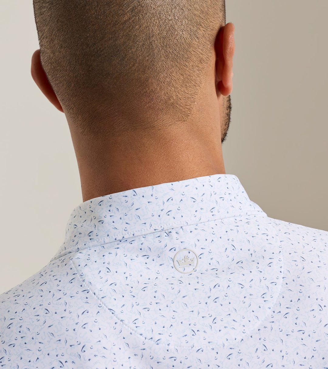 On The Line Performance Polo  (White)