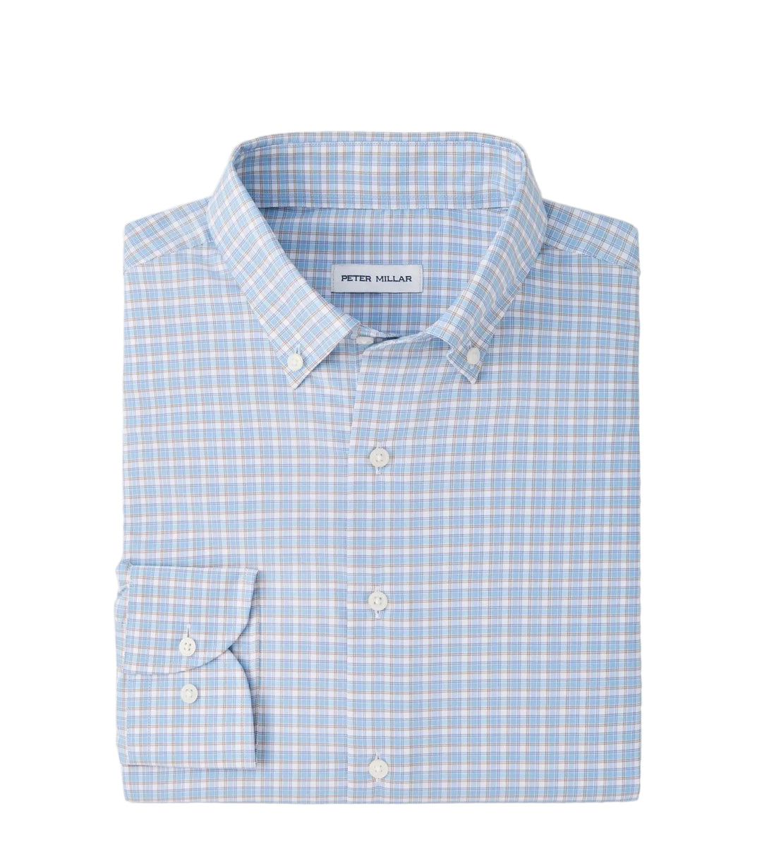 Charles Performance Twill Sport Shirt (Cottage Blue)