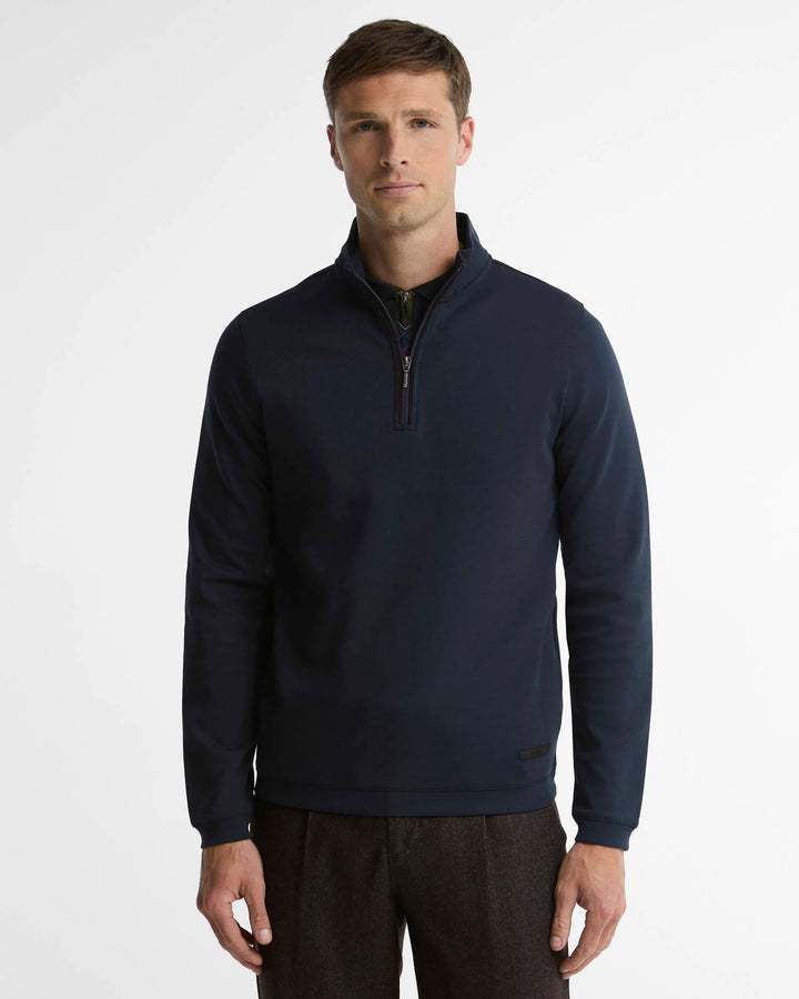 Buy Half Zip Sweatshirt (Navy)