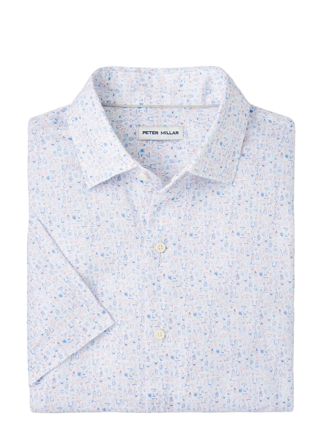 Soiree Linen Sport Shirt (Multi)