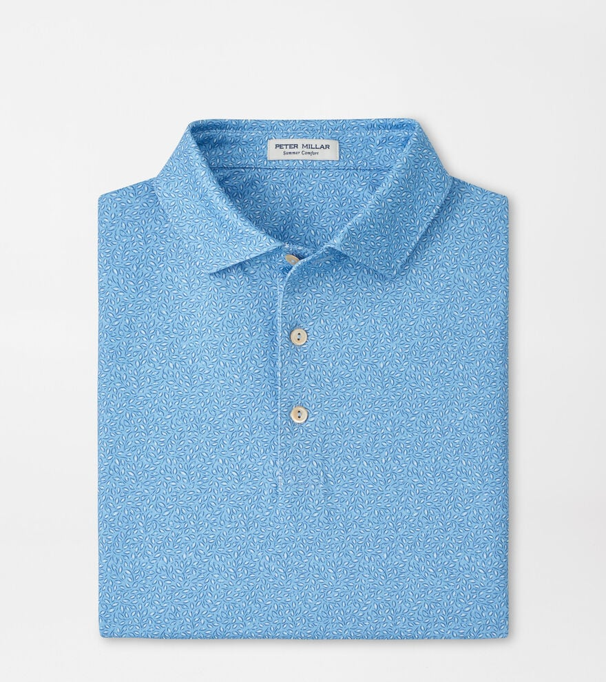 Magnolia Perf Jersey Polo (Cottage Blue)