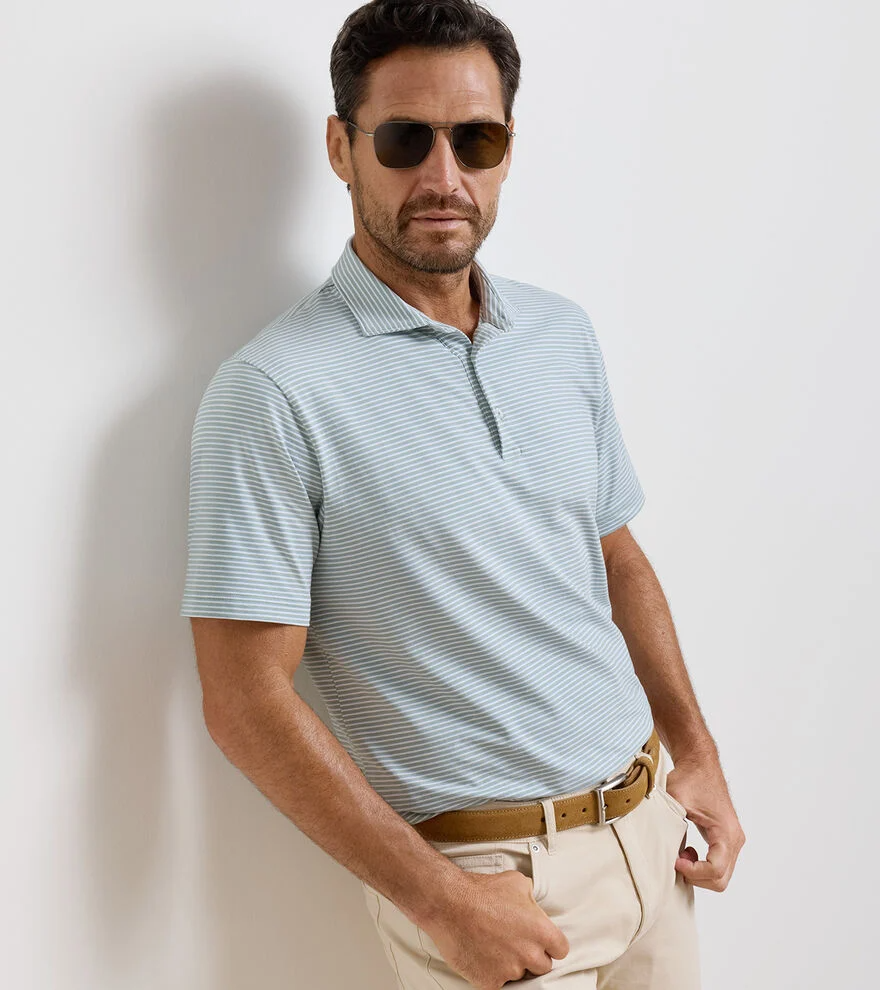 Calvert Crown Flex Cotton Polo (Grandview)