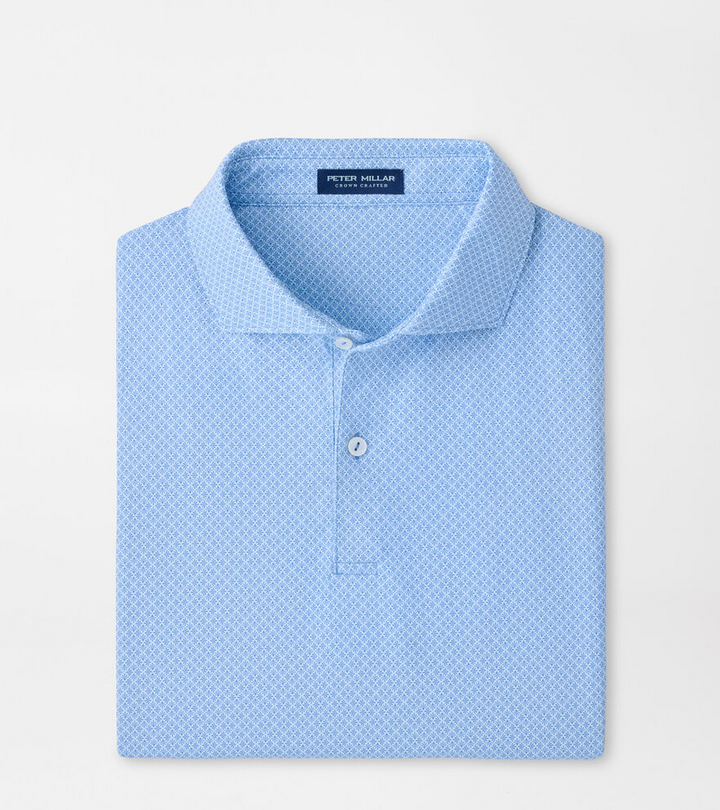 Granada Perf Jersey Polo (Dusk Blue)