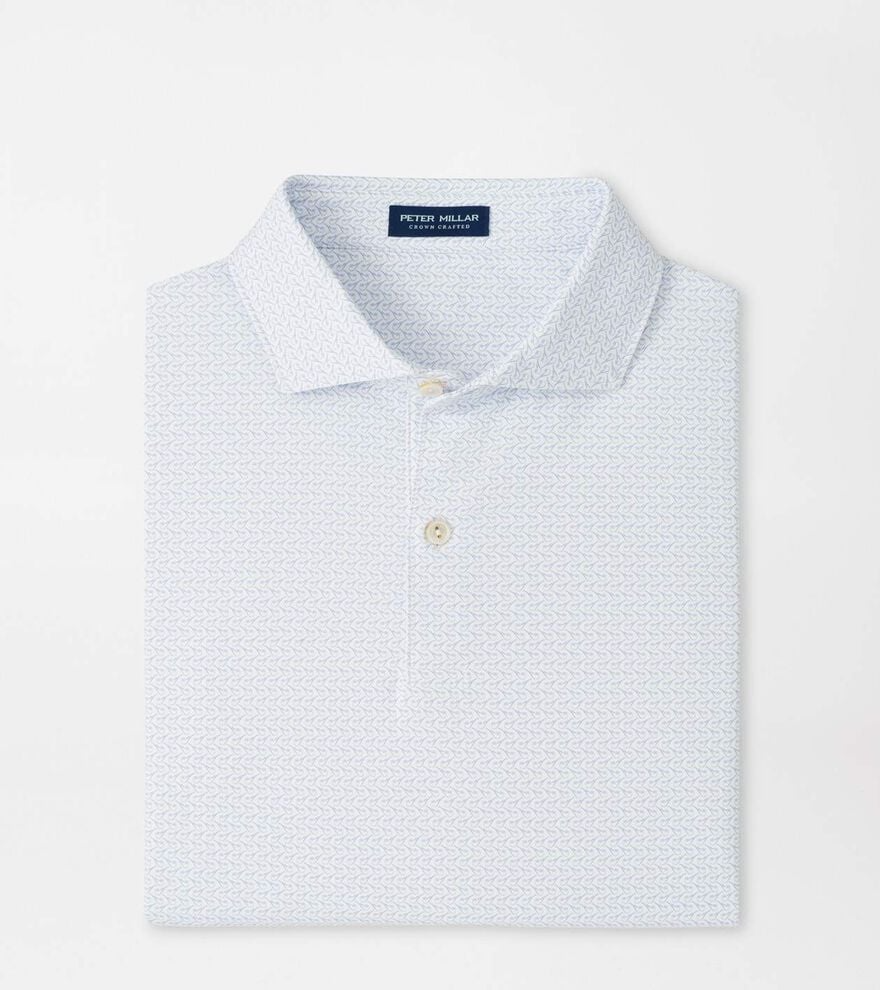 Briar Performance Jersey Polo (White)