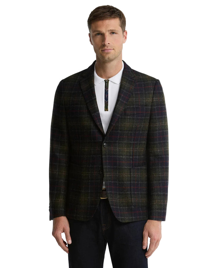 Sanders Moons Tartan Blazer  (Classic Tartan)