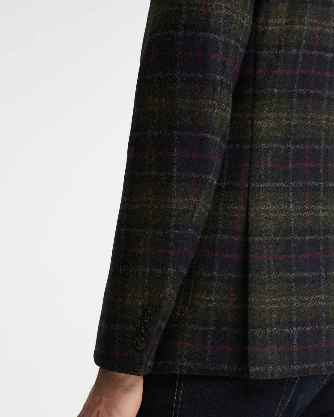 Sanders Moons Tartan Blazer  (Classic Tartan)