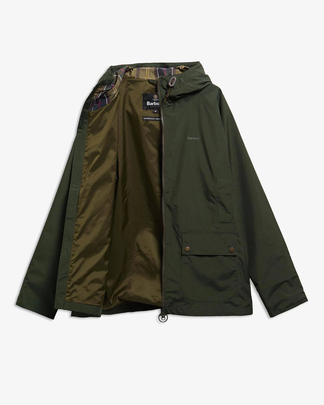 Hooded Domus Waterproof Jacket (Sage)