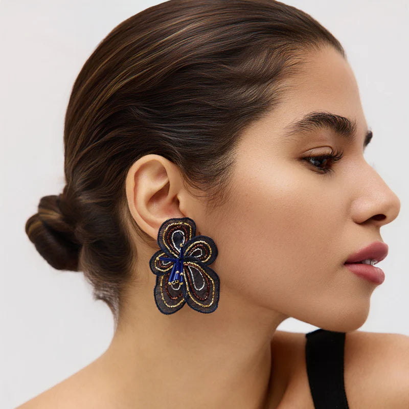 Indie Earrings (Black Gold)