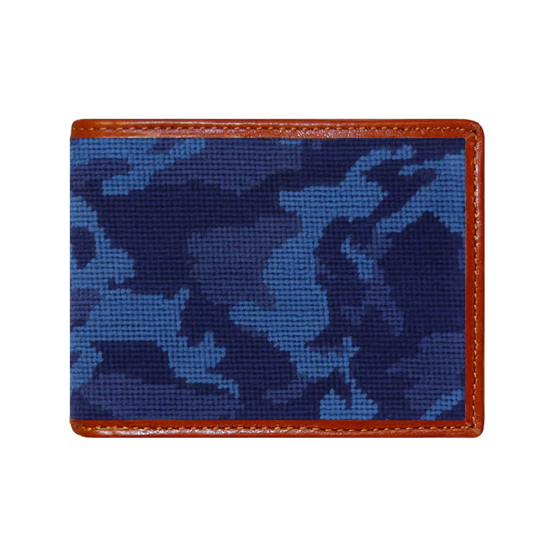Bifold Wallet Navy Camo