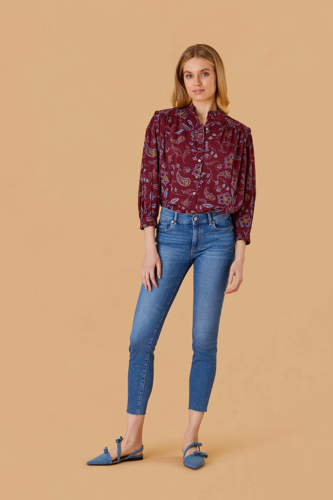 Venus Top (Sketch Paisley)
