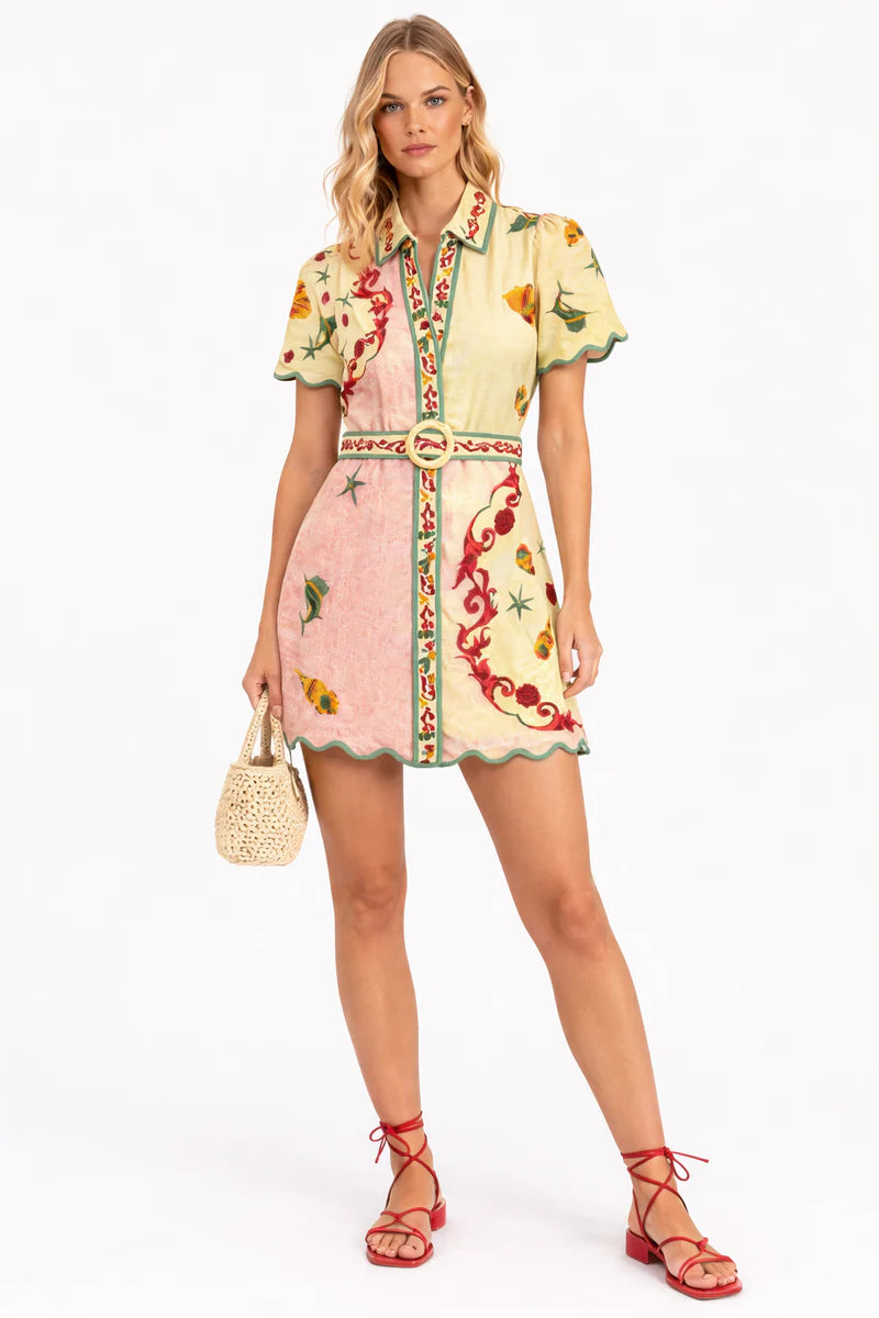 Poppy Dress (Blush Shell)
