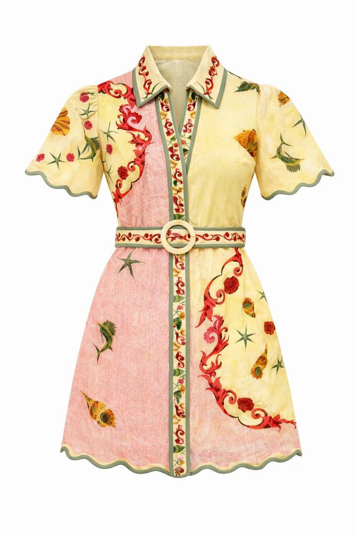 Poppy Dress (Blush Shell)