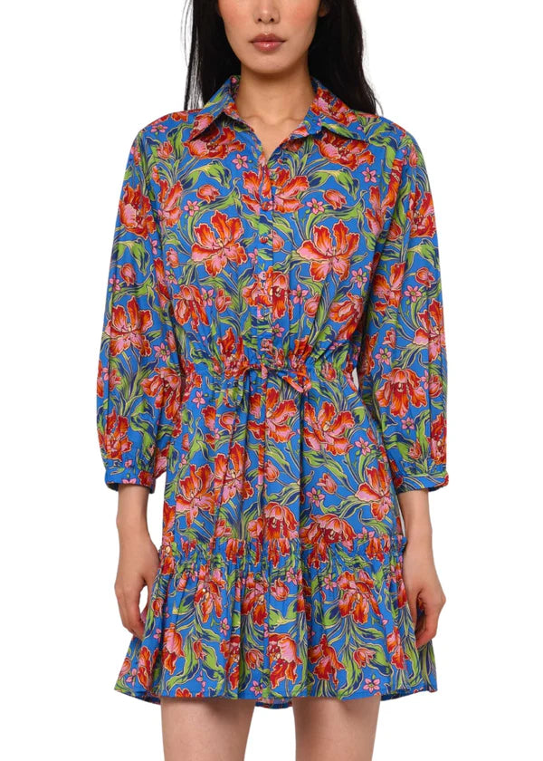 Paloma Mini Dress (Archive Tulip Liberty Print)