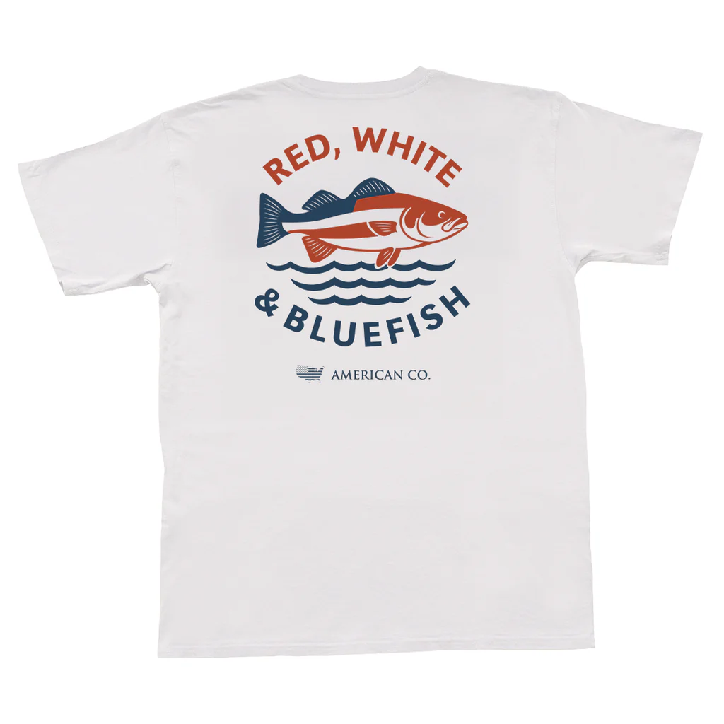 Red, White, Bluefish (Oyster)