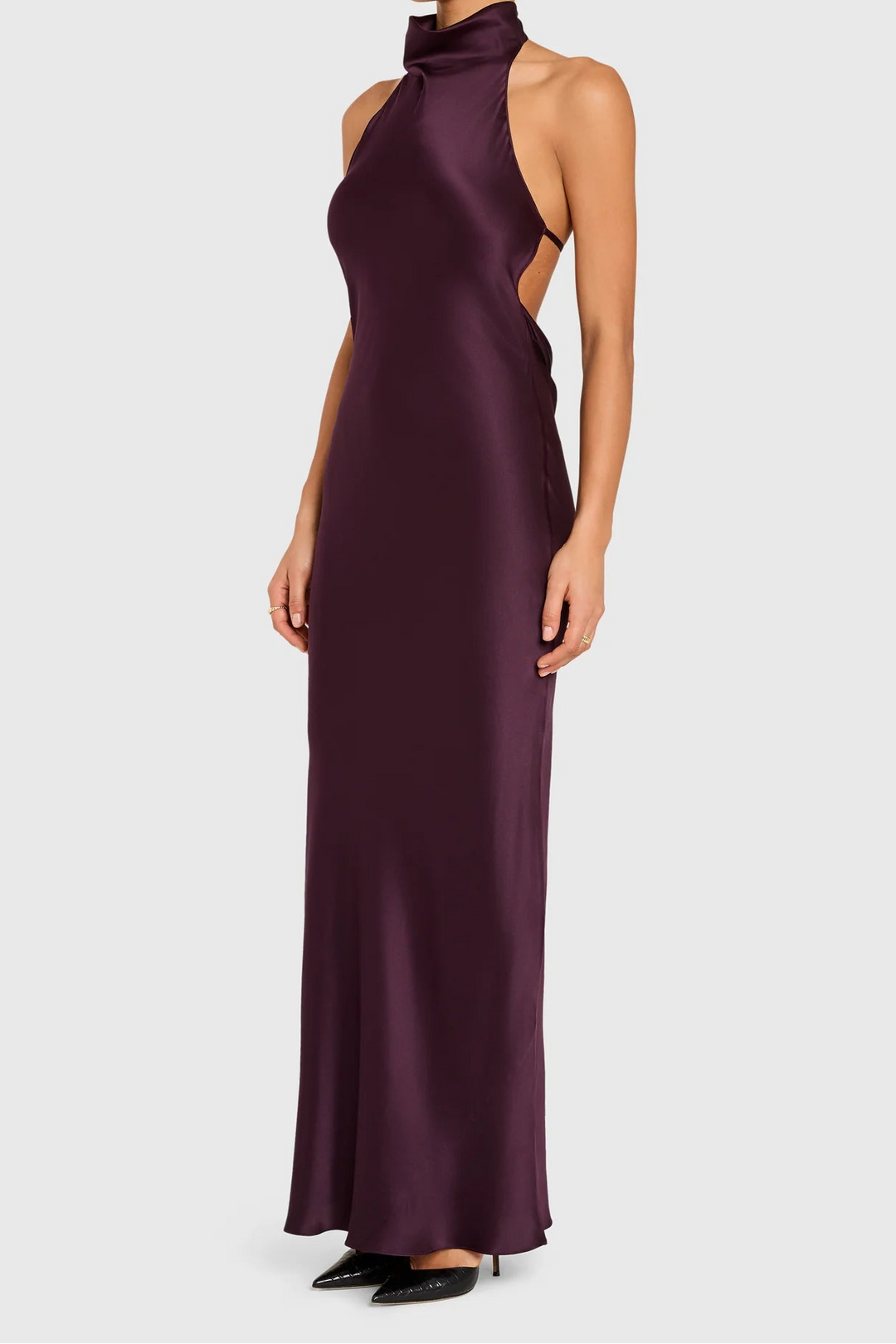 Santana Gown (Black Cherry)